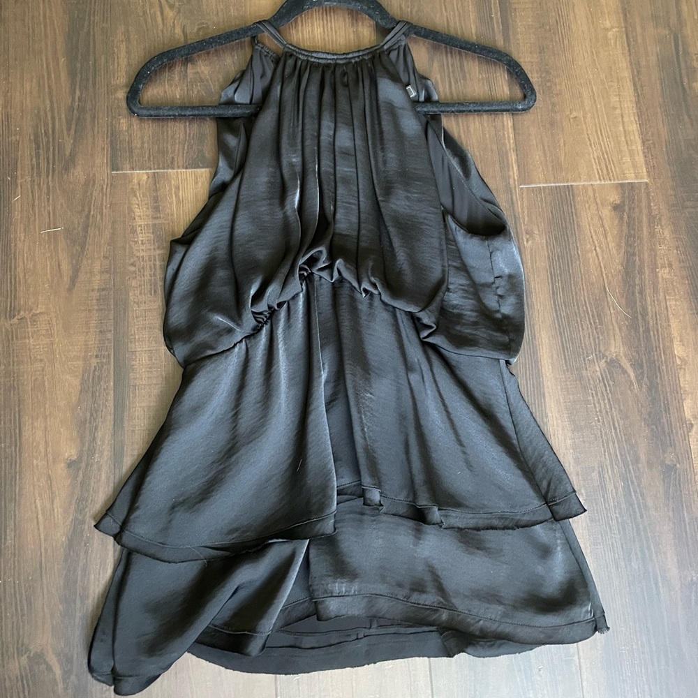 BCBG Black Halter